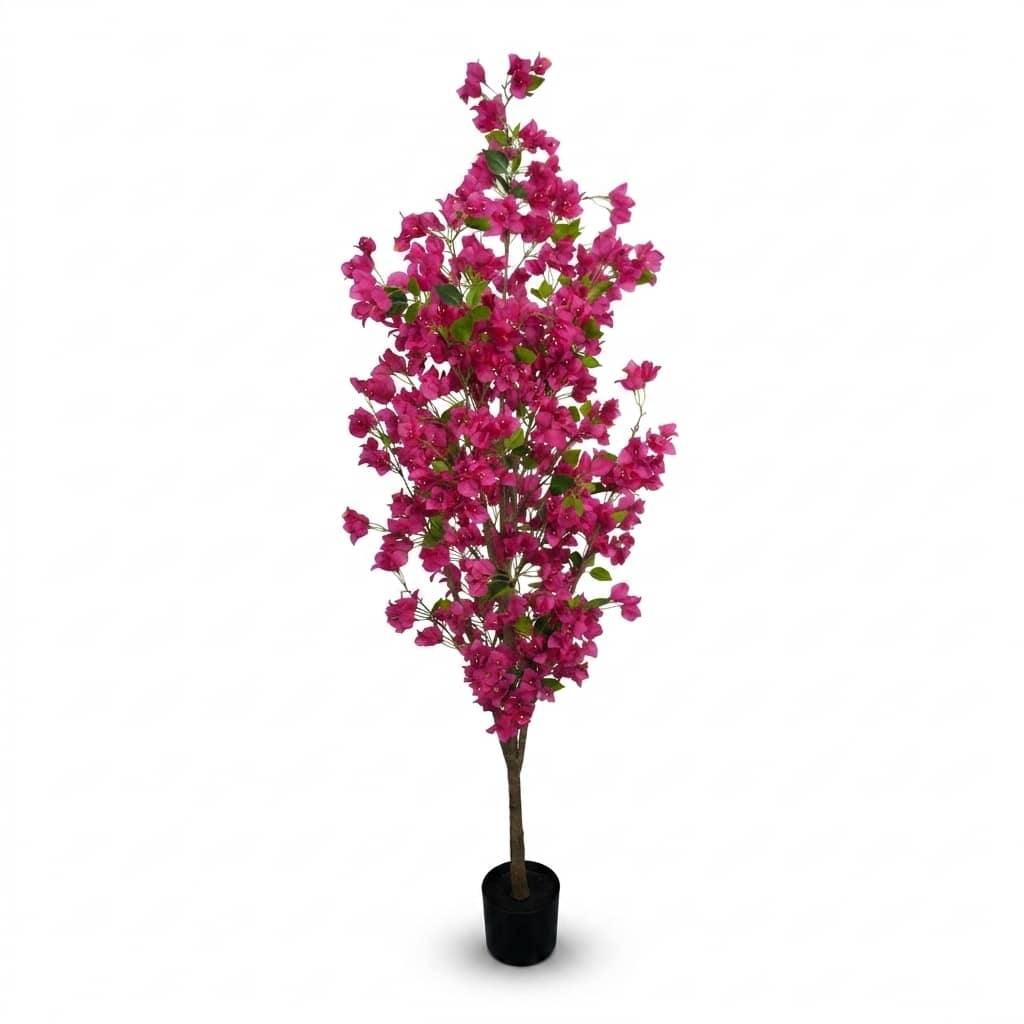 Magenta Artificial Bougainvillea Tree 180cm