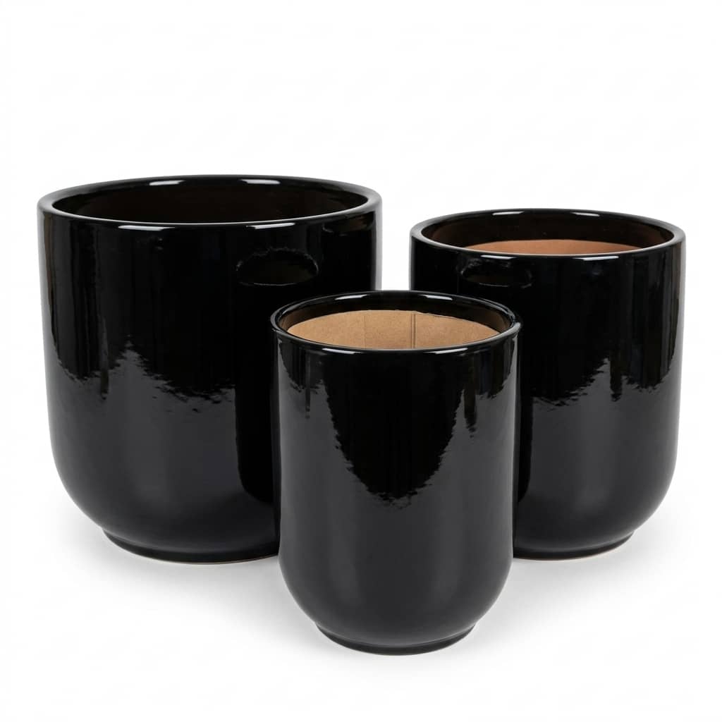 CP18 Classic Round Ceramic Pot