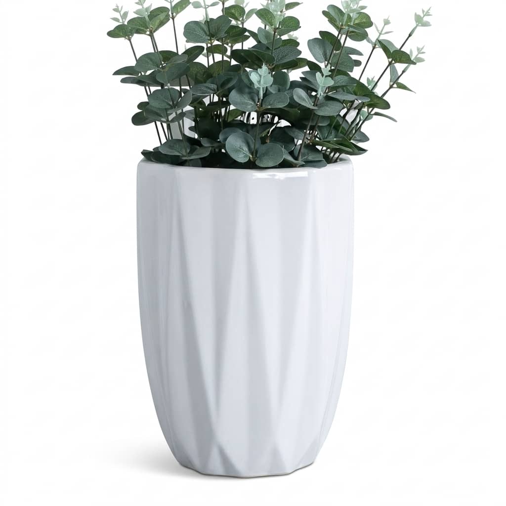CP223 Modern Tapered Ceramic Pot Trio