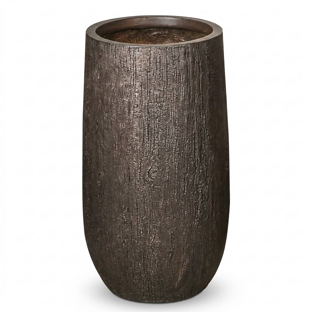 FVC10 Modern Tall Square Fiber Planter Pot