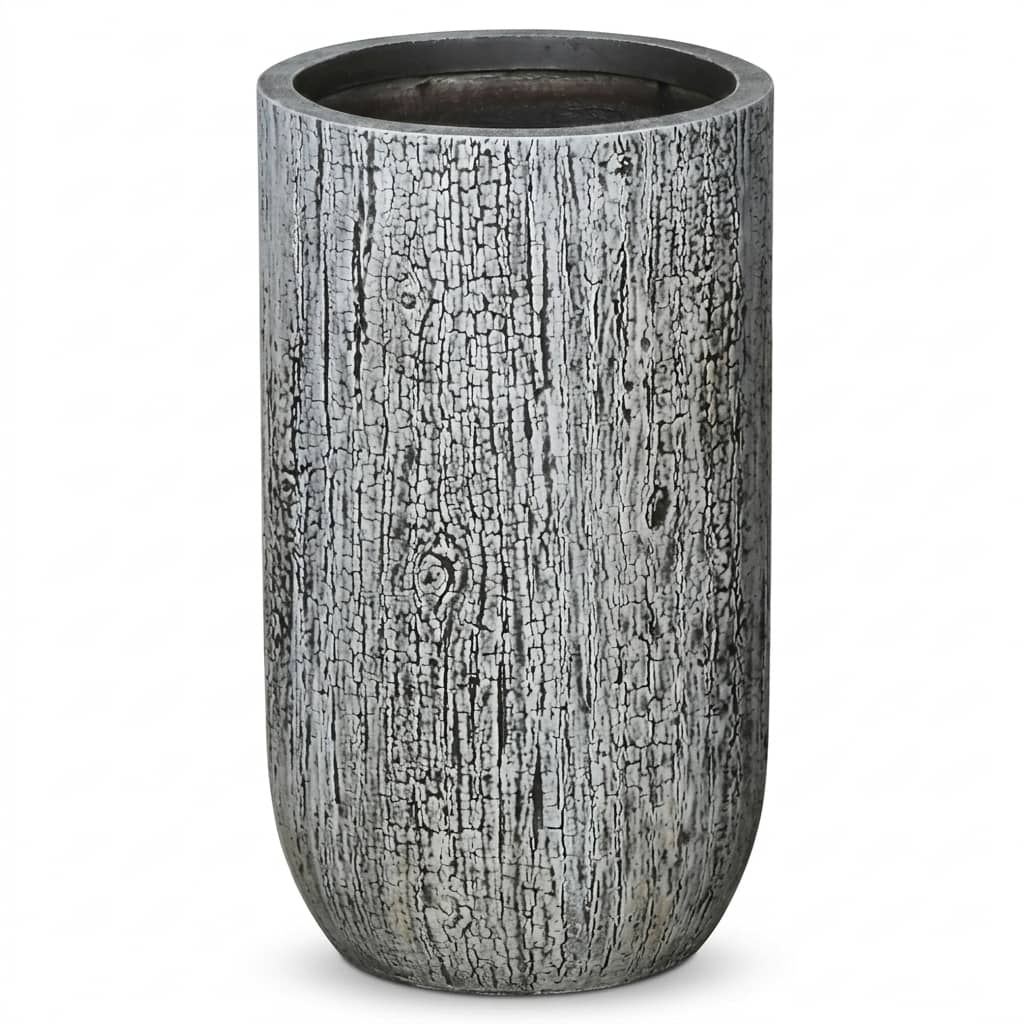 Tall Square Fiber Clay Planter FVC11