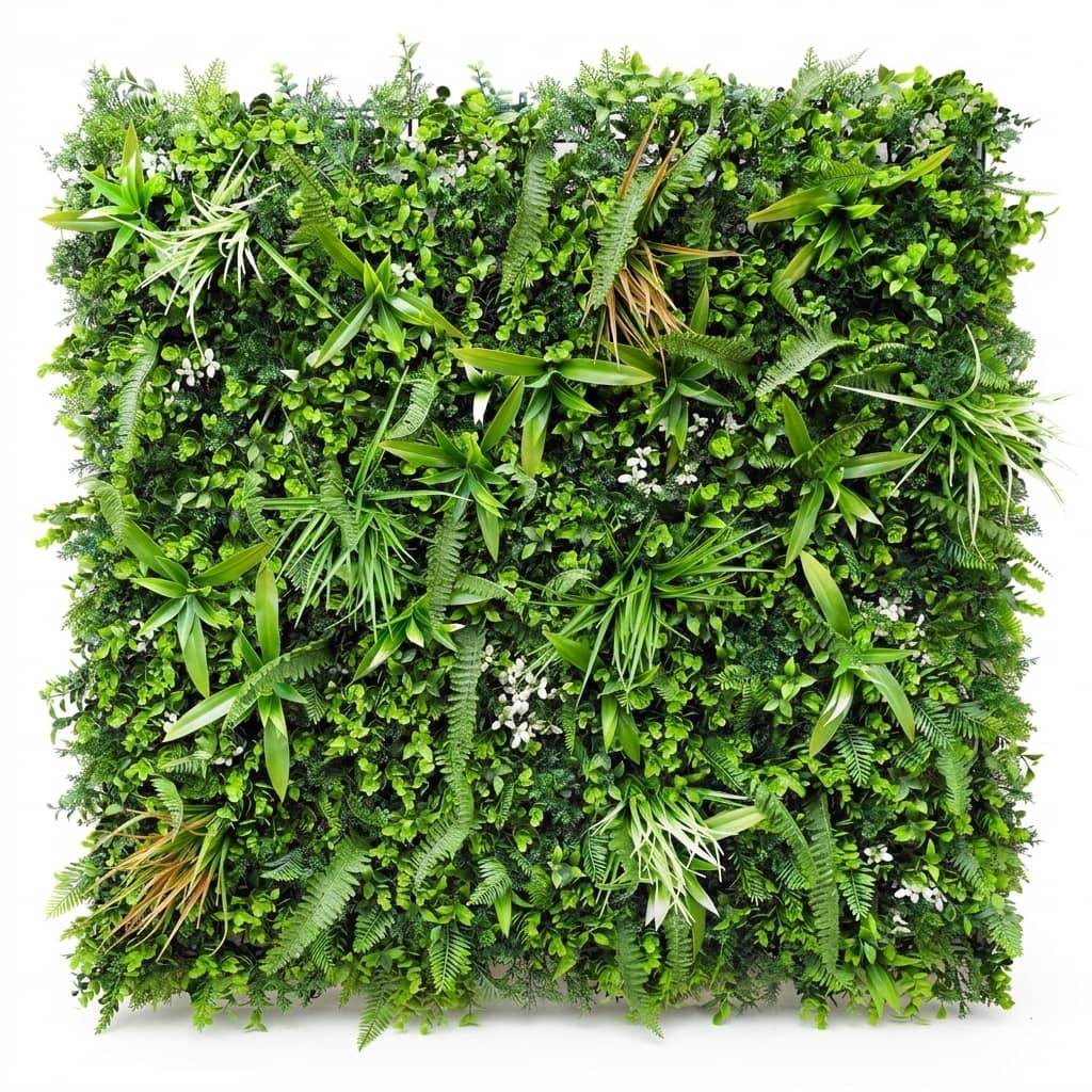MA137 Botanical Artificial Green Wall 1x1m
