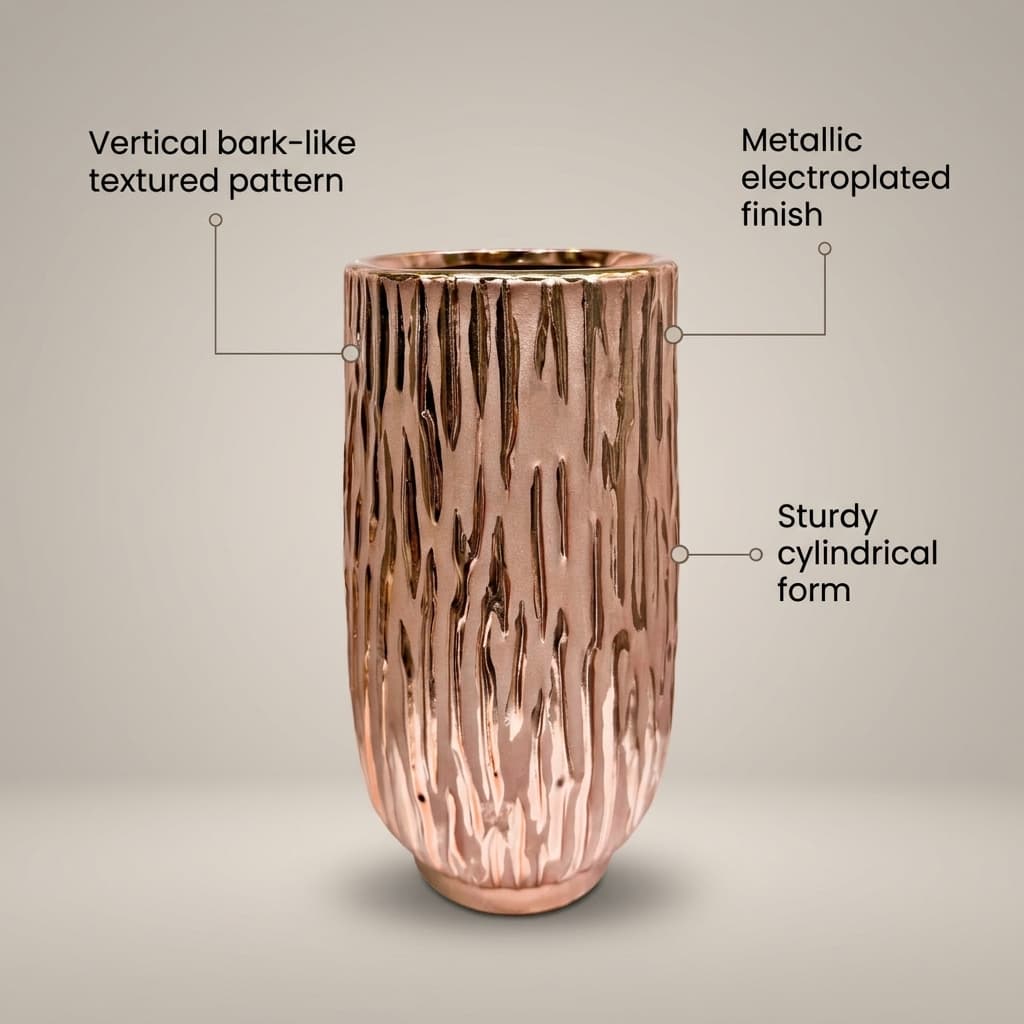 Classic Rounded Ceramic Pot CP164 (25cm) detail 5