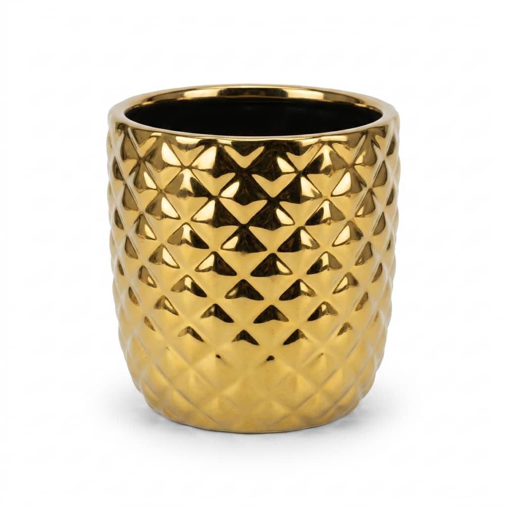 Artisanal Glazed Ceramic Pot CP166