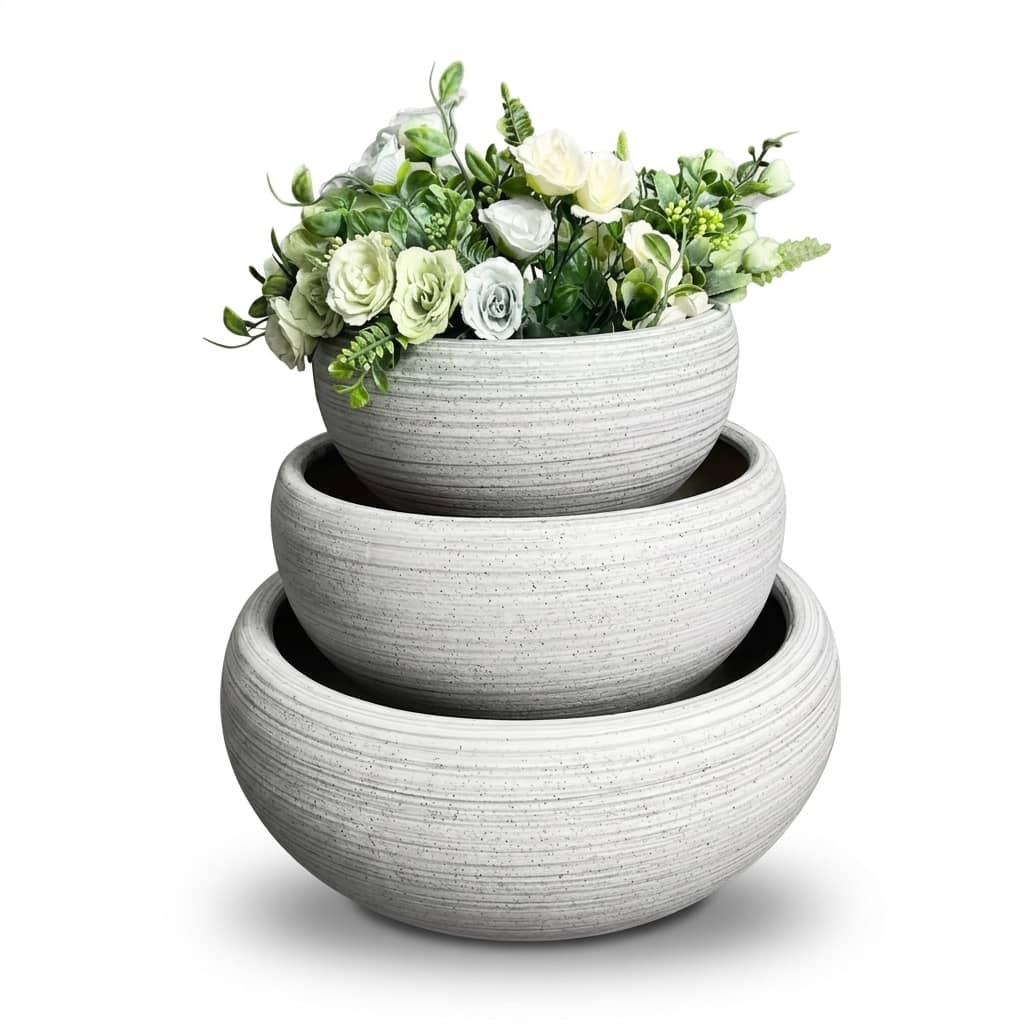 CP231 Elegant Ceramic Pot 21-30cm