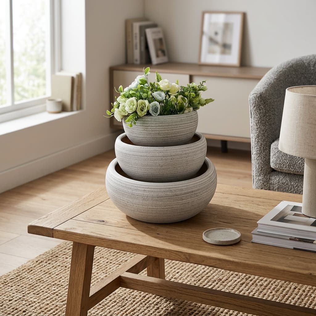 CP231 Elegant Ceramic Pot 21-30cm detail 2