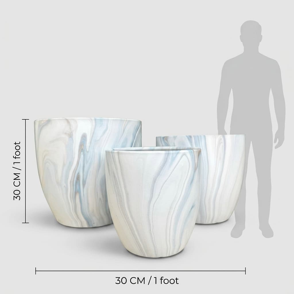 Artisan Decorative Ceramic Planter CP667 detail 3