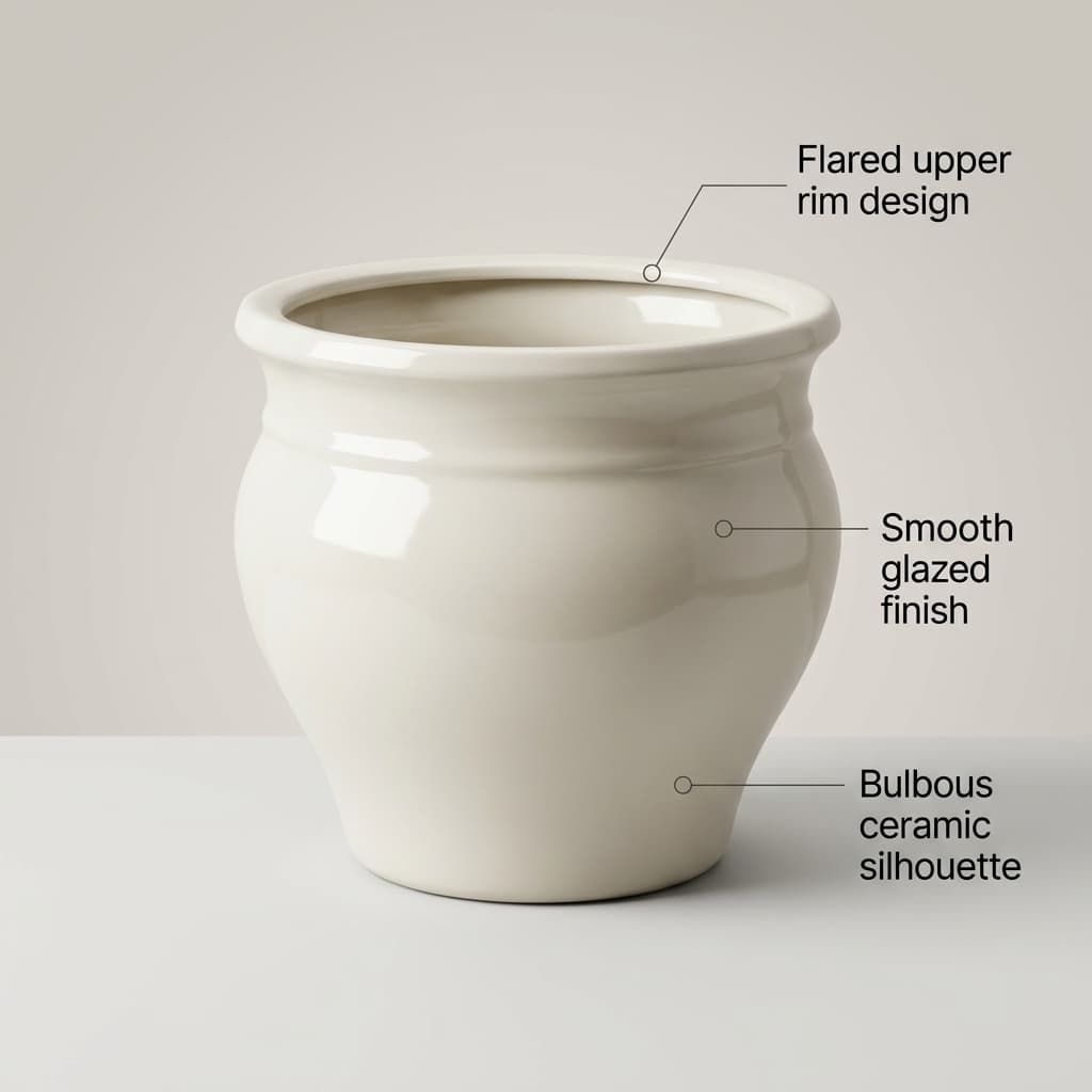 CP90 Emerald Green Glazed Ceramic Pot Set detail 5