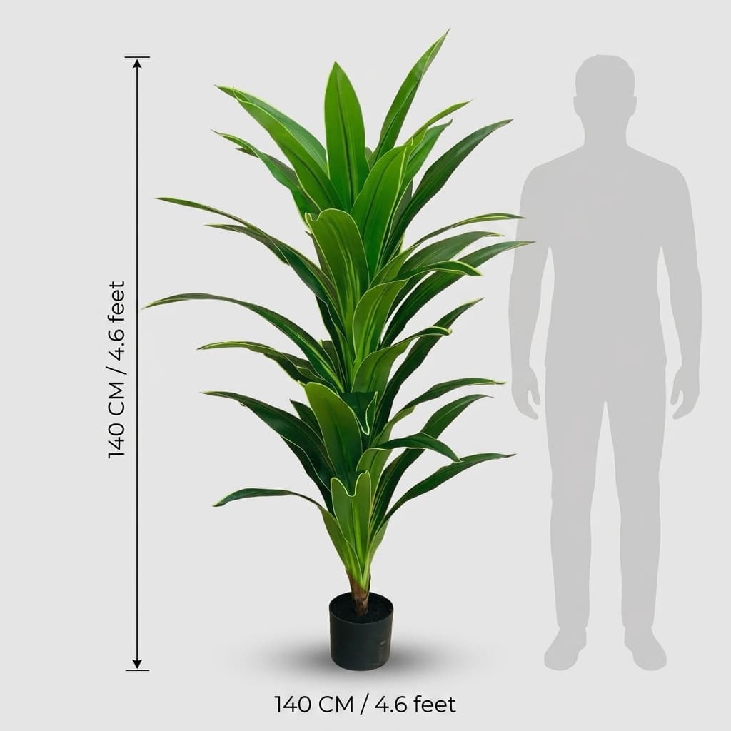 Artificial Dracaena Tree 140cm detail 3