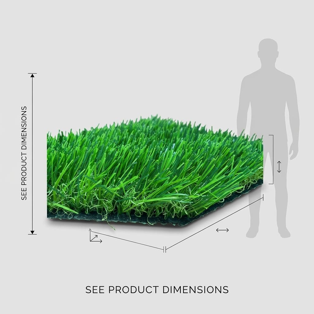 Super Grass FC Green 45mm detail 3