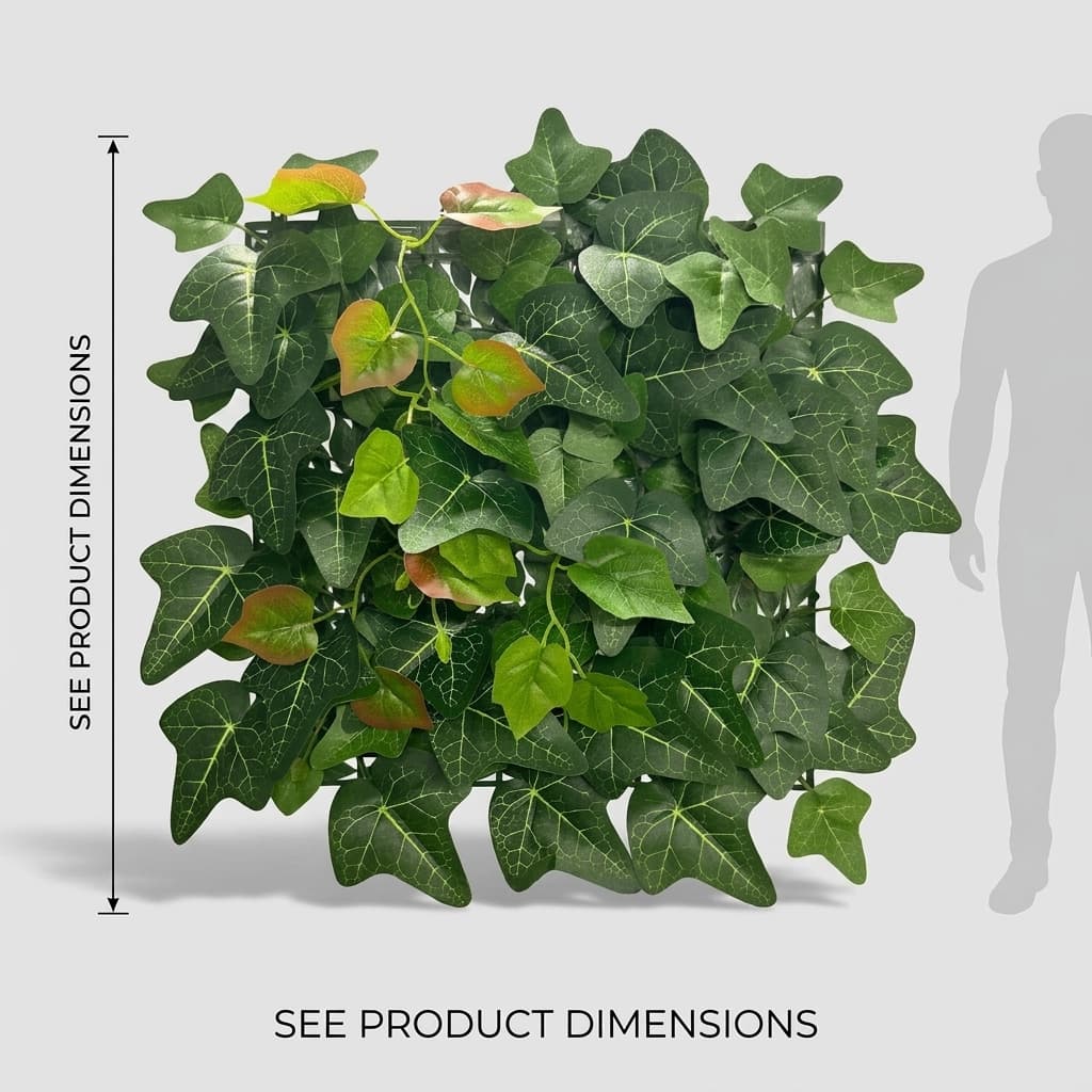 Artificial Green Wall Mat MA336 30x30cm detail 3
