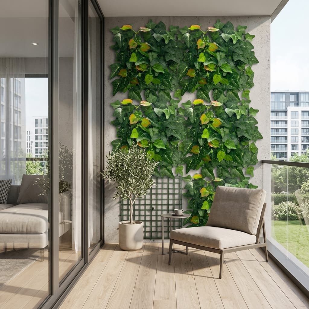 Artificial Green Wall Mat MA336 30x30cm detail 4