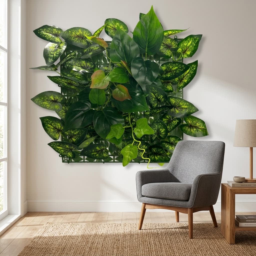 MA340 Small Foliage Wall Mat 30x30cm detail 2