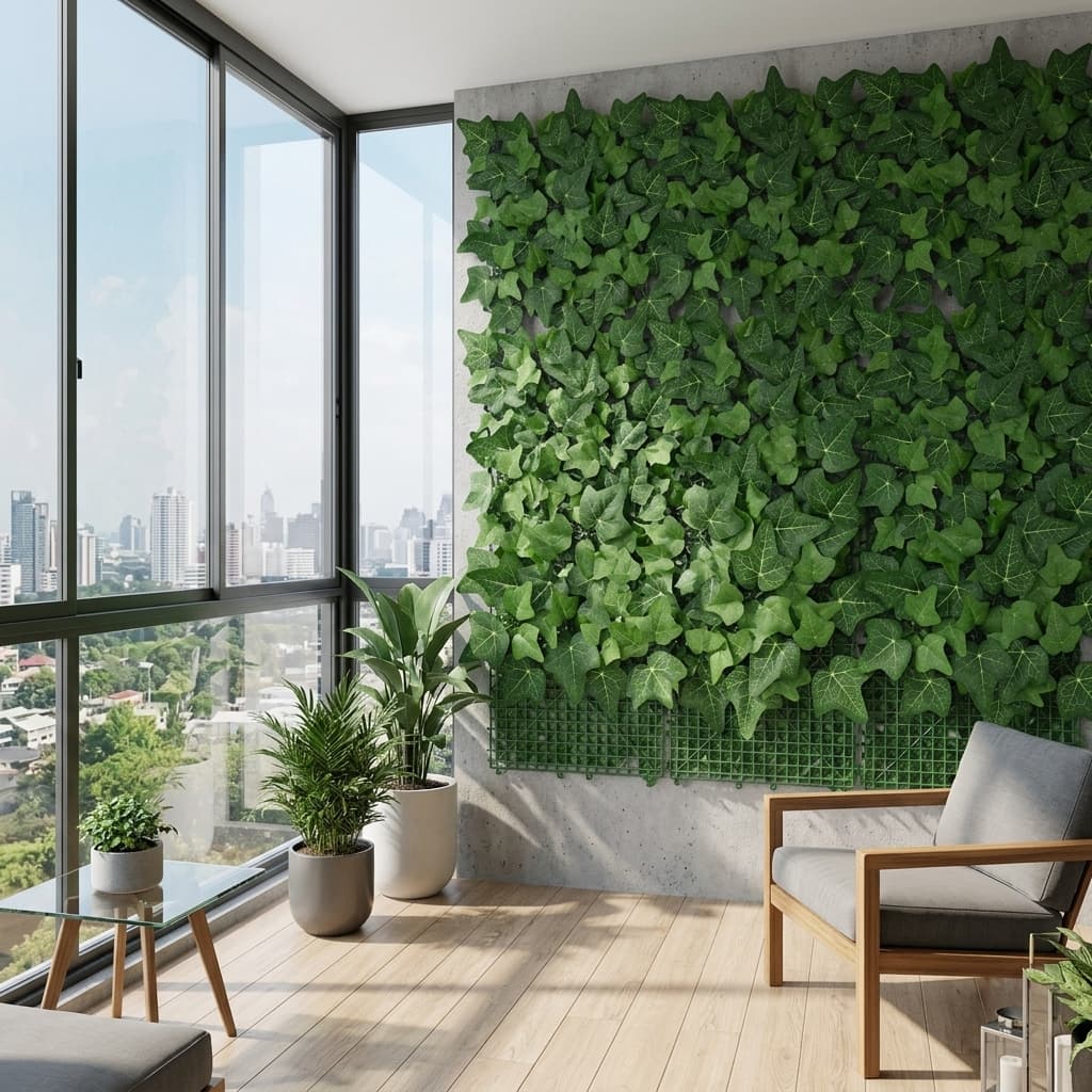 Artificial Plant Wall Tile MA386 30x30cm detail 4