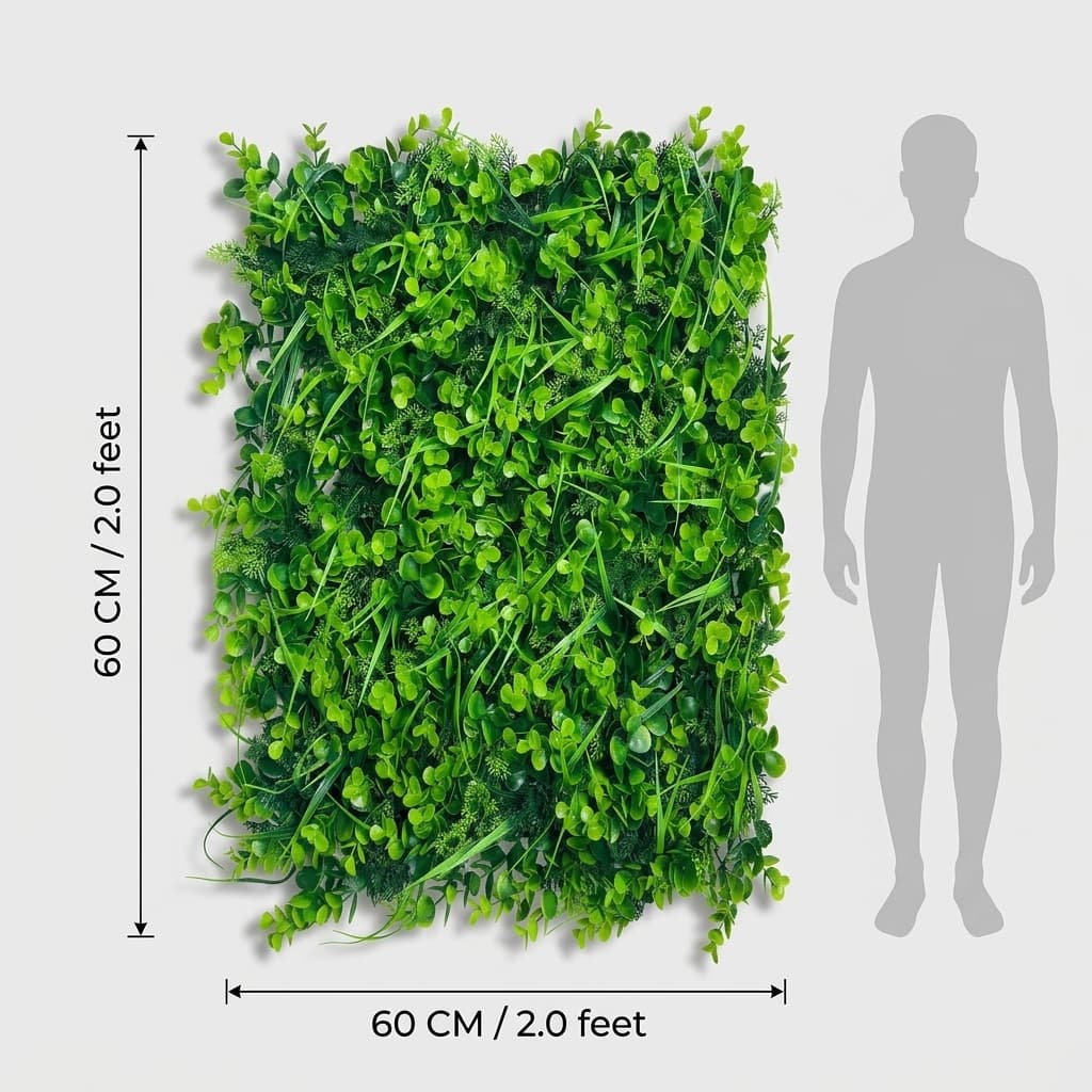 Artificial Foliage Wall Mat MDS-06 40x60cm detail 3
