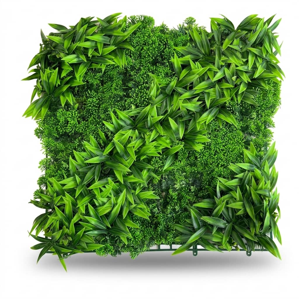 Luxury Boxwood Artificial Wall Mat 50x50cm