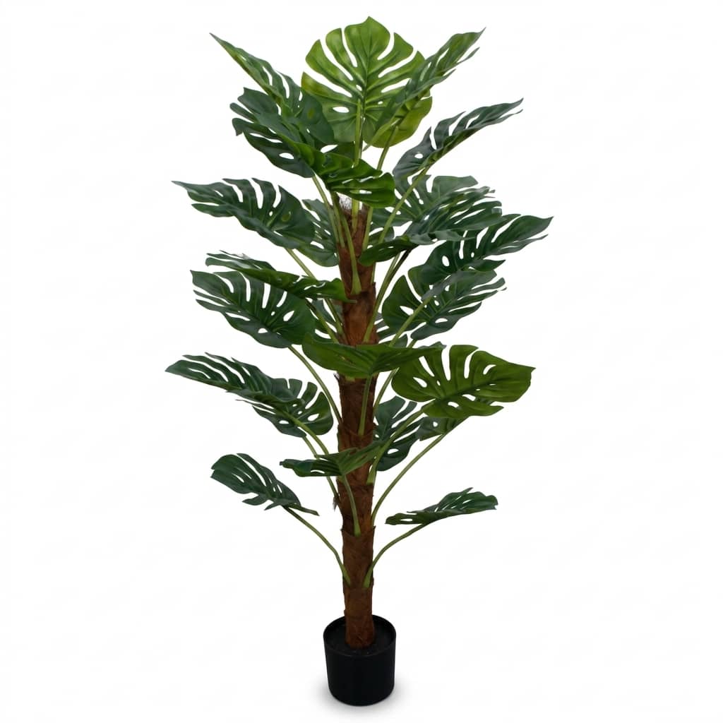 Compact Artificial Monstera Plant 120cm