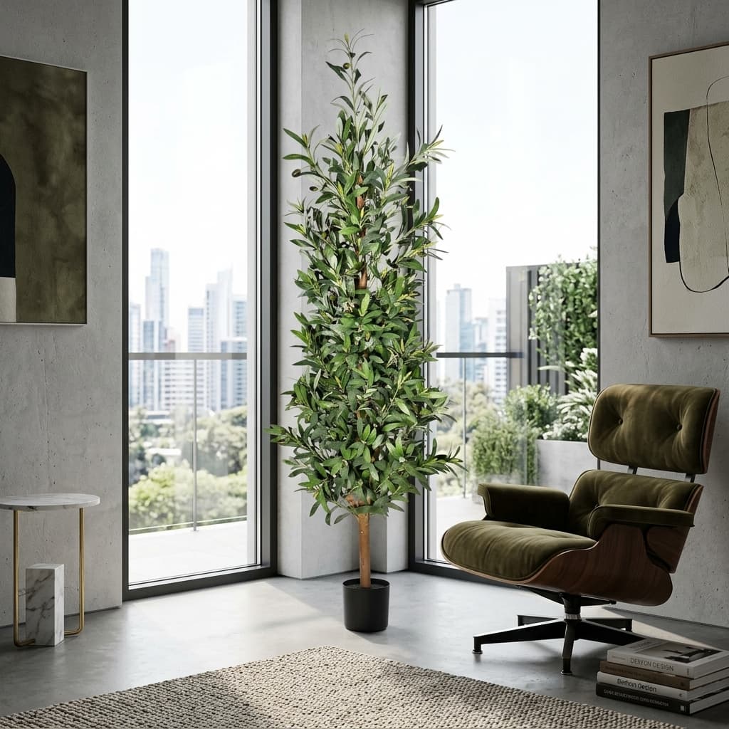 Artificial Grand Olive Tree 180cm detail 4