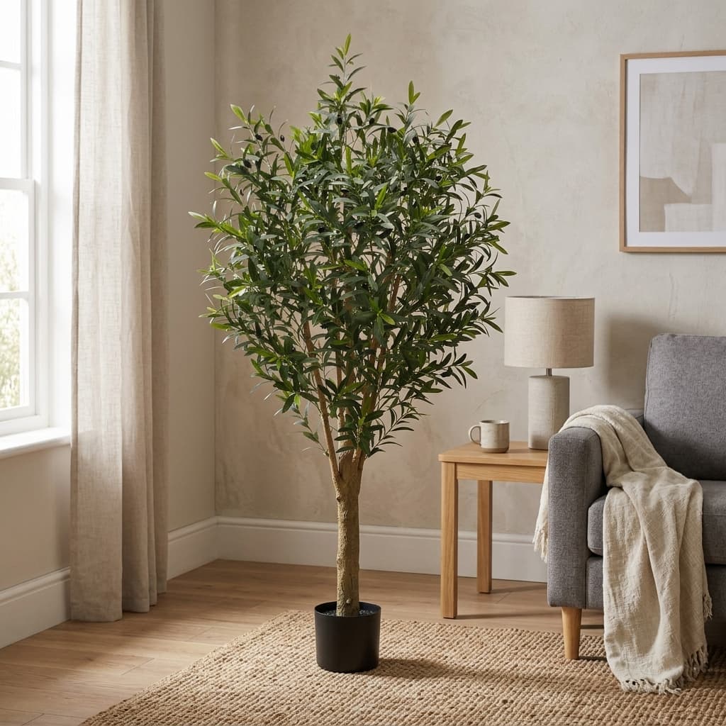 Artificial Olive Tree 180cm - Full Canopy detail 2