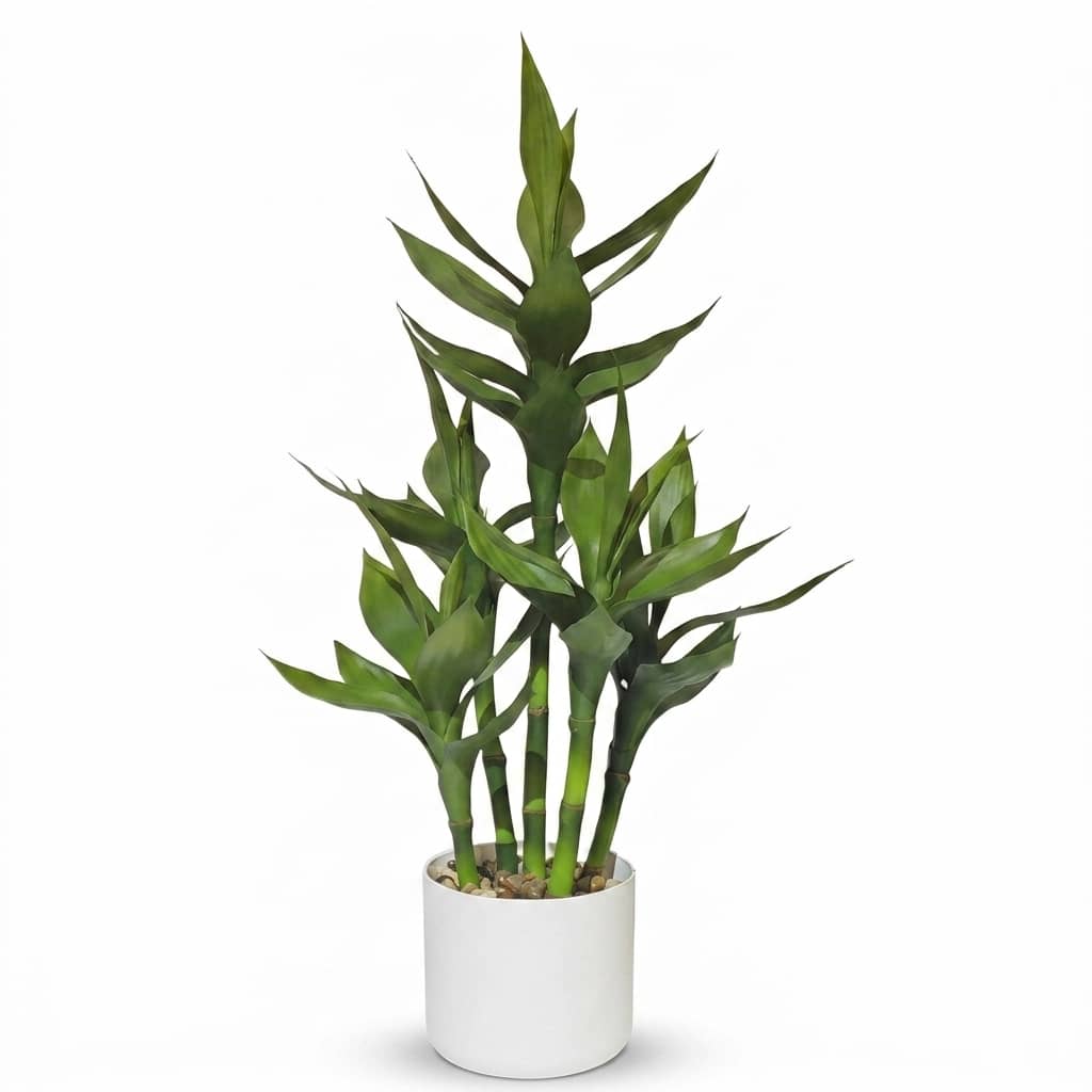 Artificial Lucky Bamboo Plant 60cm