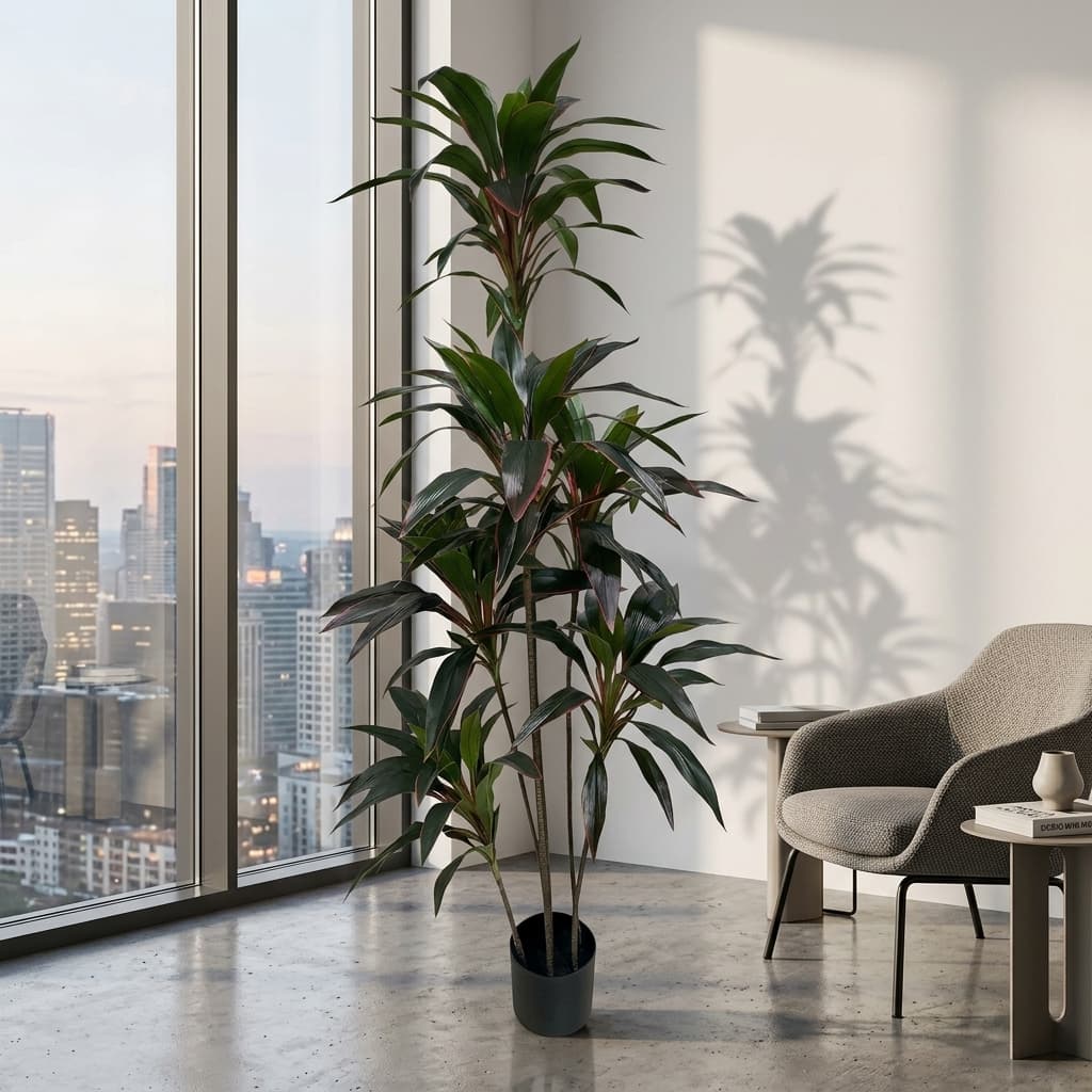 Dracaena Fragrans Multi-Stem Tree 150cm detail 4