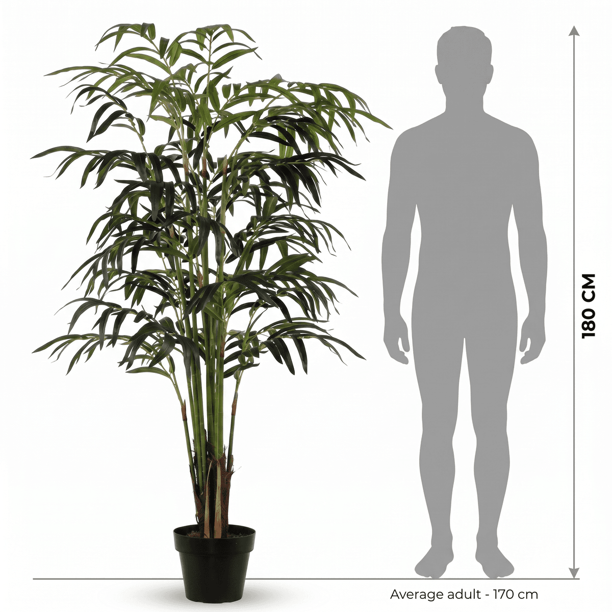 180cm Realistic Artificial Palm Trees Fake Plant detail 4