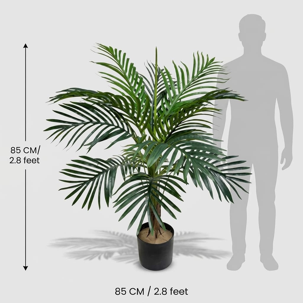 85cm Small Fake Palm Tree Artificial Plant detail 3
