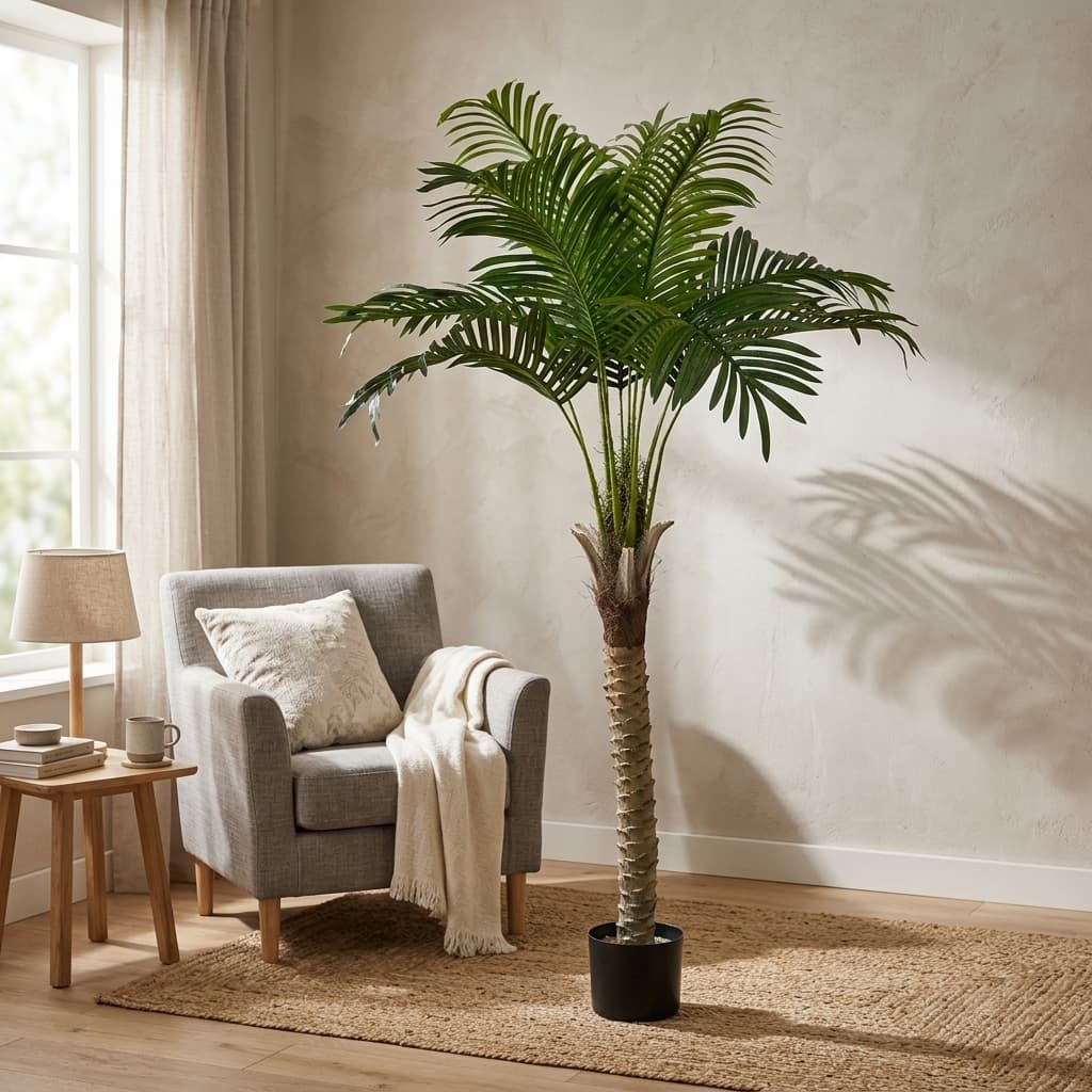 180cm Realistic Artificial Palm Tree Fake Plant detail 2