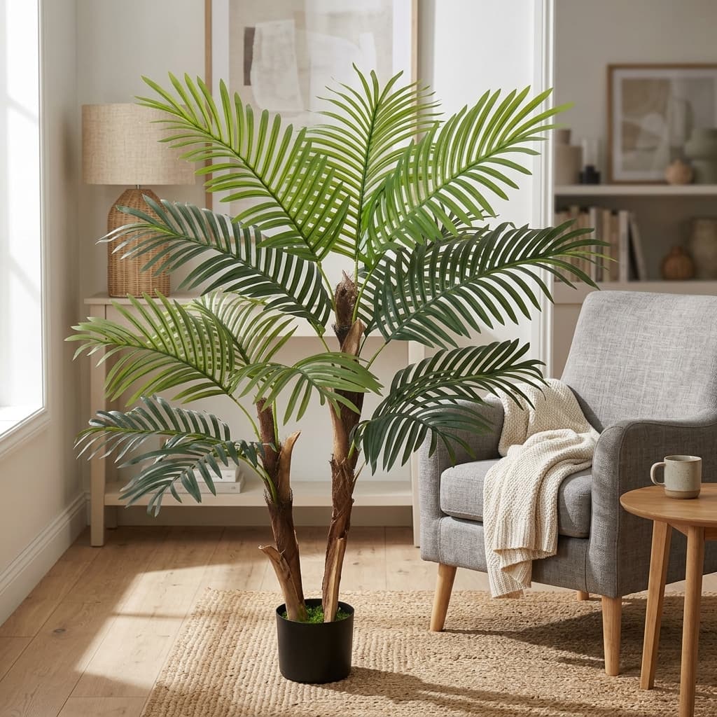 130cm Artificial Palm Tree Fake Plant Decor detail 2