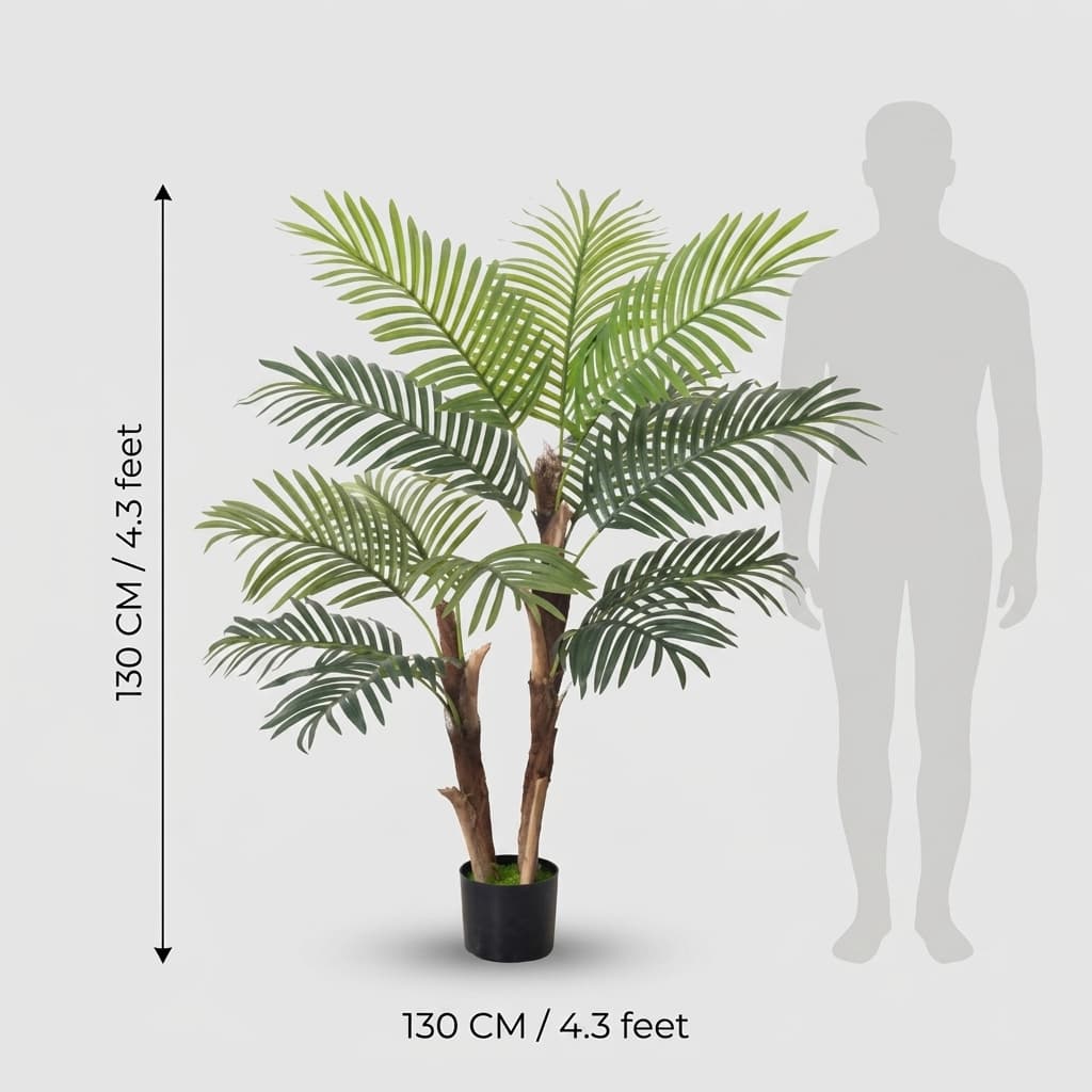 130cm Artificial Palm Tree Fake Plant Decor detail 3