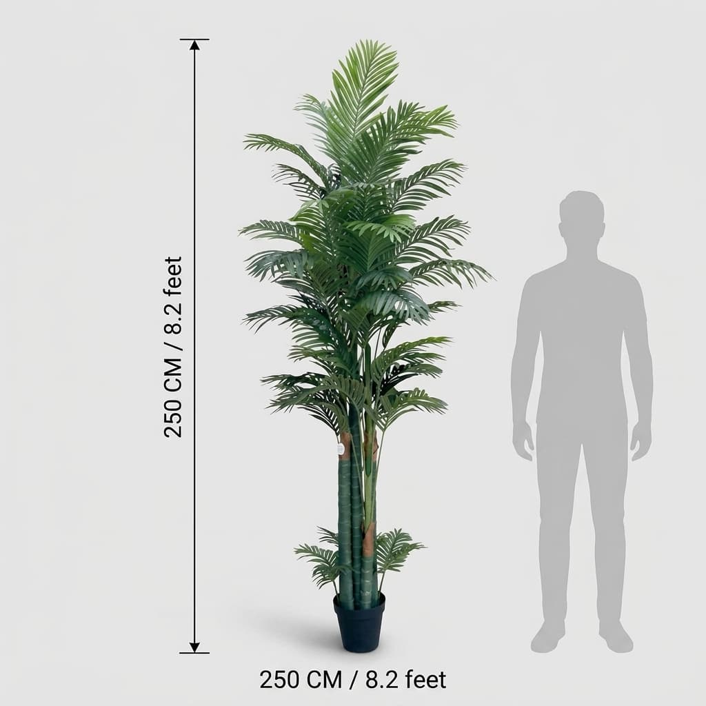 250cm Giant Towering Artificial Palm Tree Fake Plant detail 3
