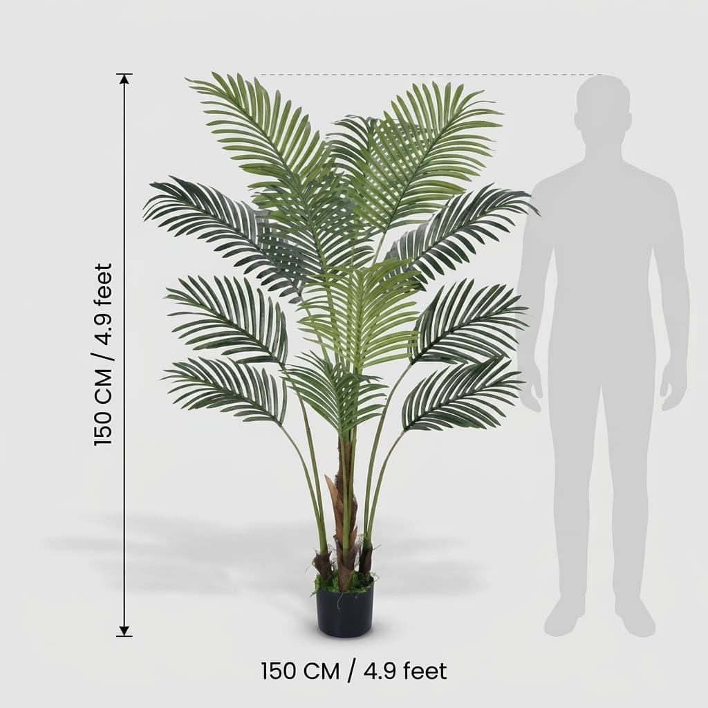 150cm Artificial Palm Trees Fake Plant detail 3