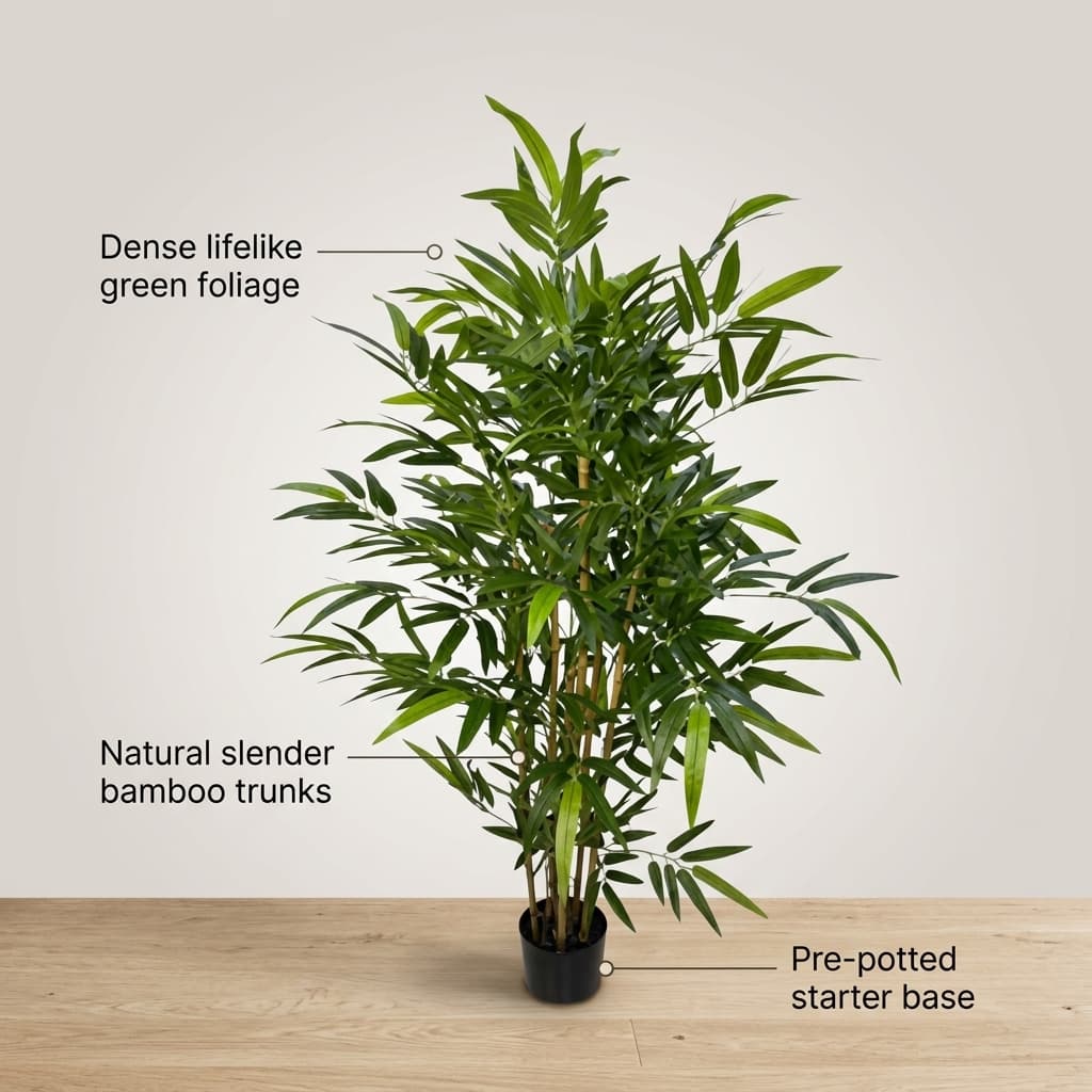150cm Classic Artificial Bamboo Tree Artificial Plant detail 5
