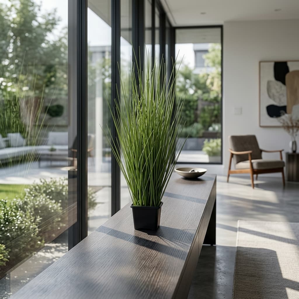 70cm Dense Artificial Grass Plant detail 4