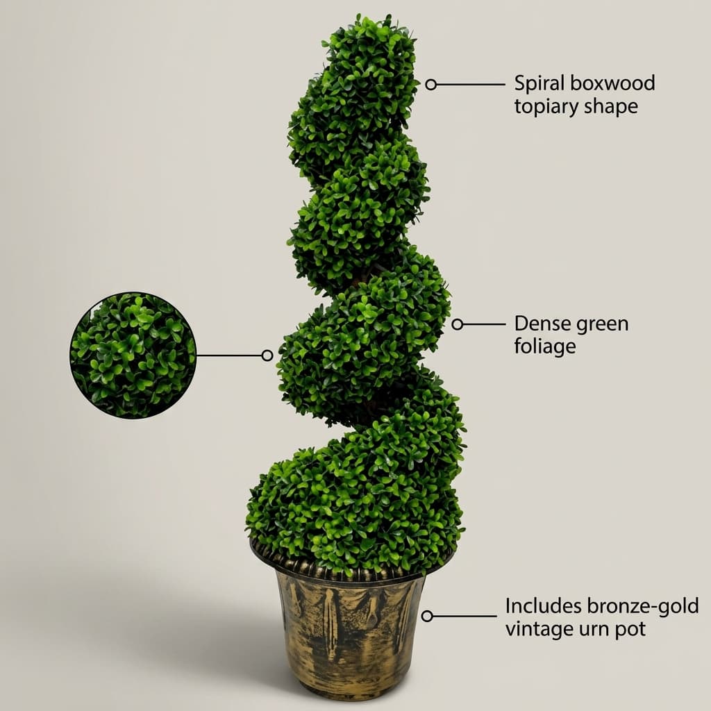 90cm Compact Artificial Bonsai Tree detail 2