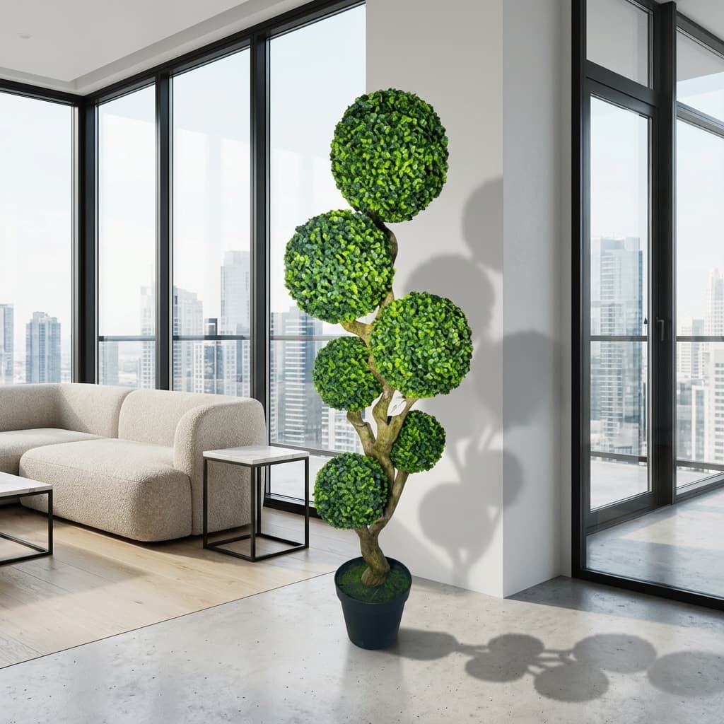 150cm Majestic Artificial Bonsai Tree detail 4