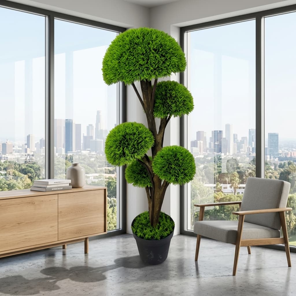 125cm Vivid Artificial Bonsai Tree detail 4