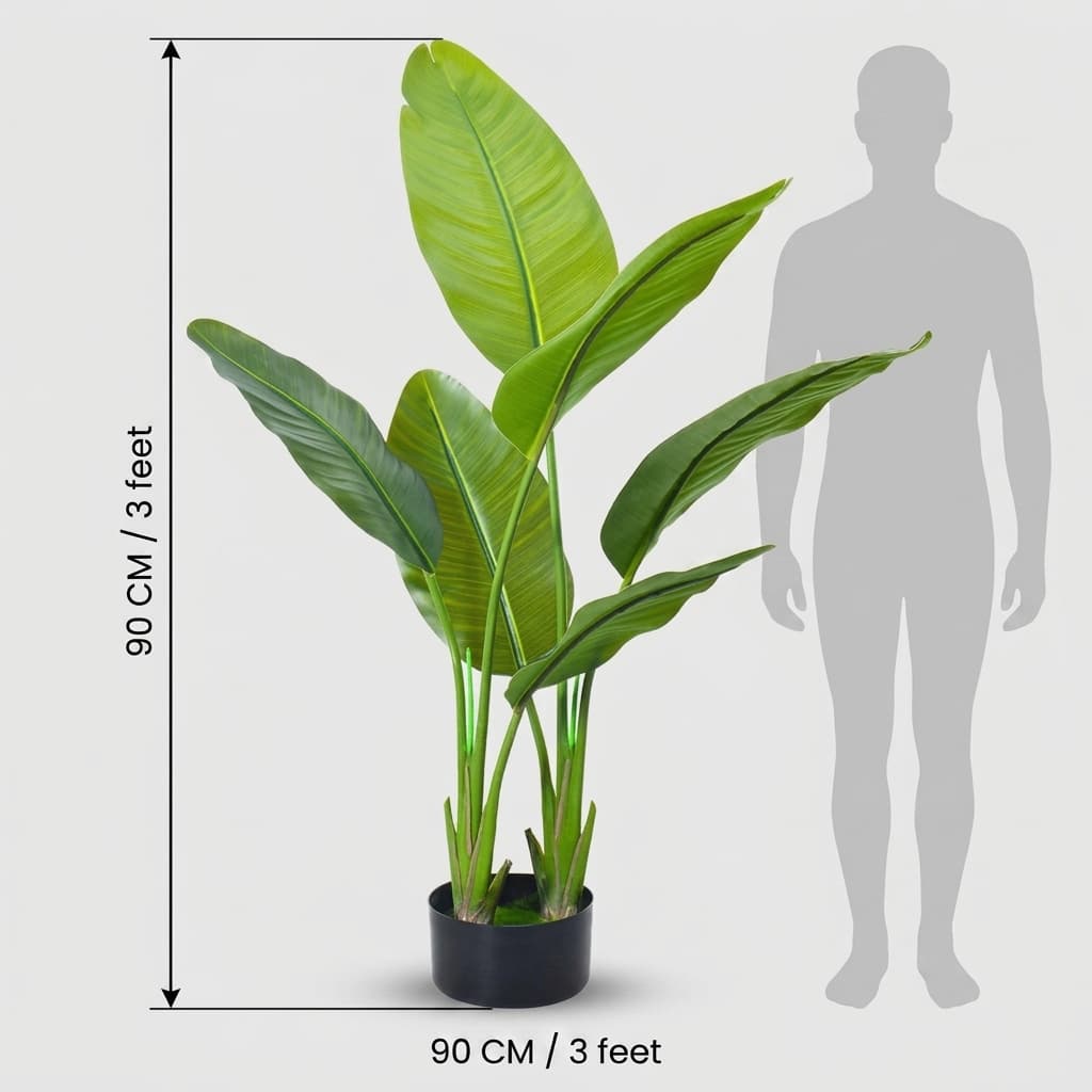 90cm Small Artificial Paradise Plant Fake Plant detail 3