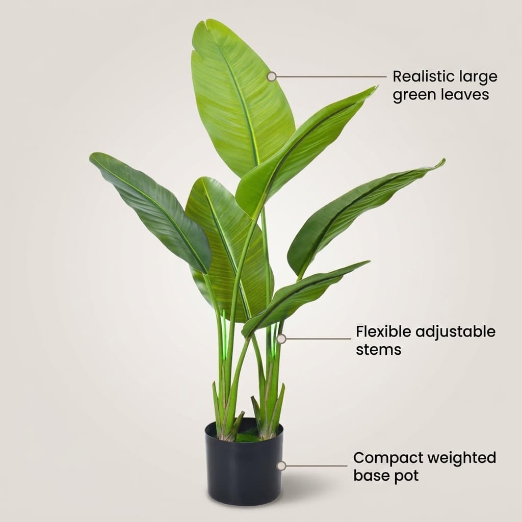 90cm Small Artificial Paradise Plant Fake Plant detail 5
