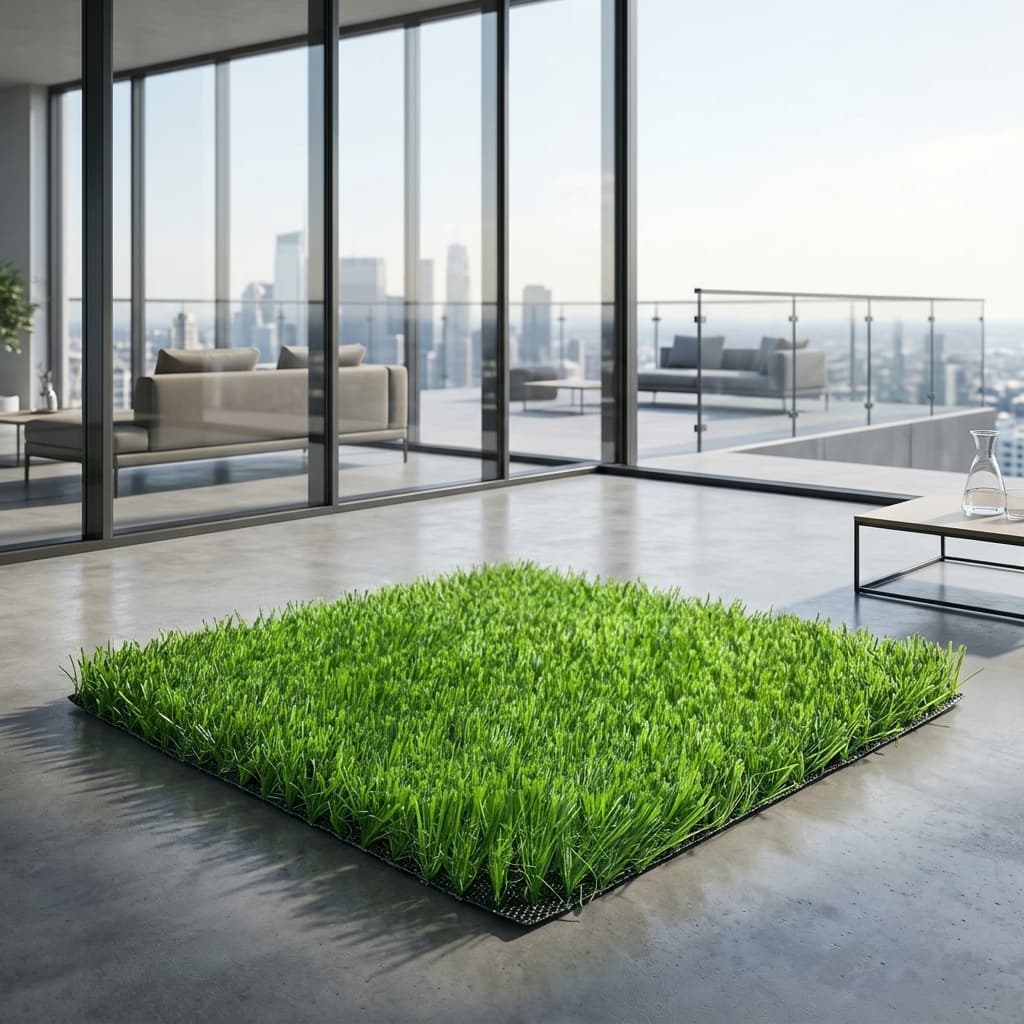 HD Green 35mm High Density Turf detail 4