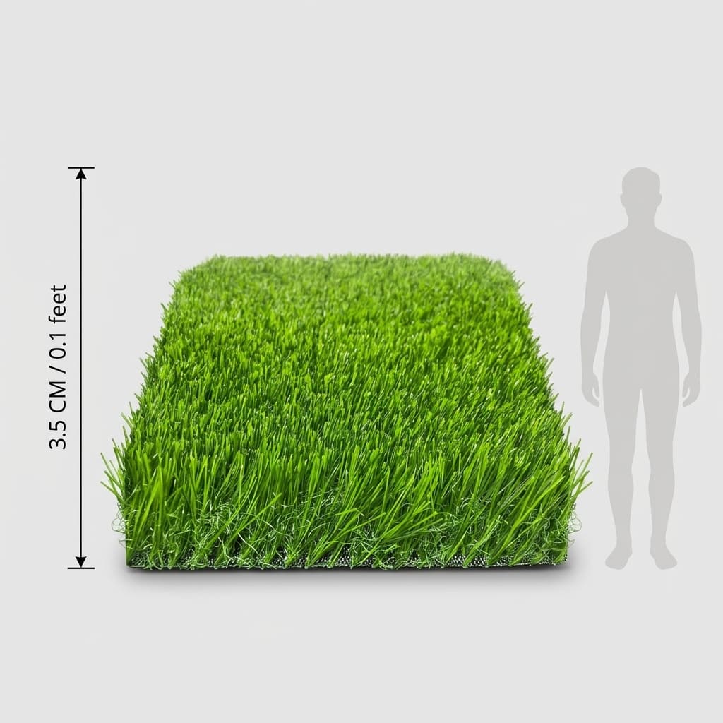 BD Green 50mm Ultra Lush Turf detail 3