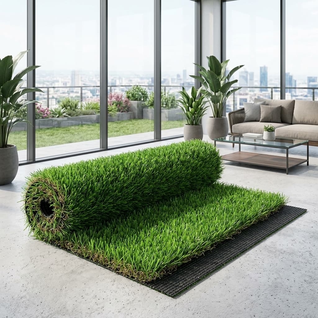 FC Mix 45mm Super Grass Artificial Turf detail 4